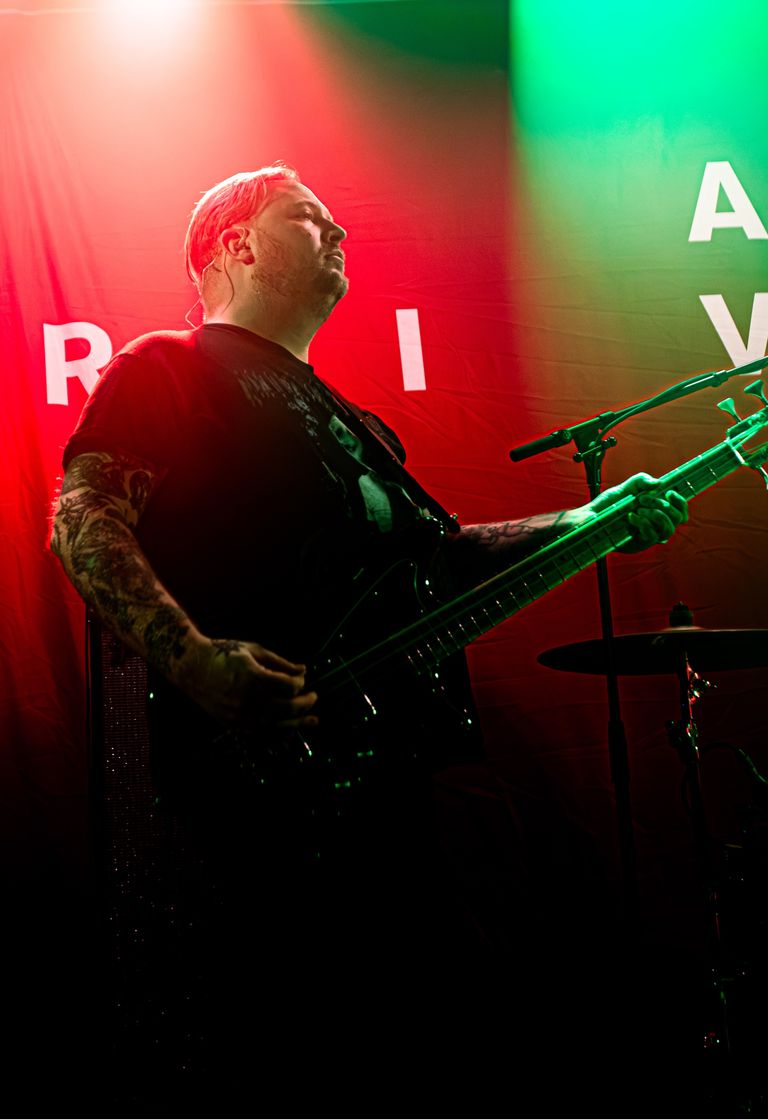 La Dispute performing live at The Gov in Adelaide 